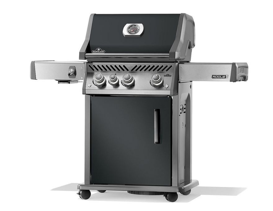 Rogue PRO 425 Grill gazowy z palnikiem bocznym Sizzle Zone™, Szary, z planchą i szpatułmi w komplecie - 2