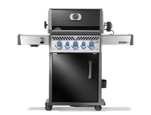 Rogue PRO-S 425 Grill gazowy z palnikiem rożna,  palnikiem bocznym Sizzle Zone™ i rożnem w komplecie, Czarny