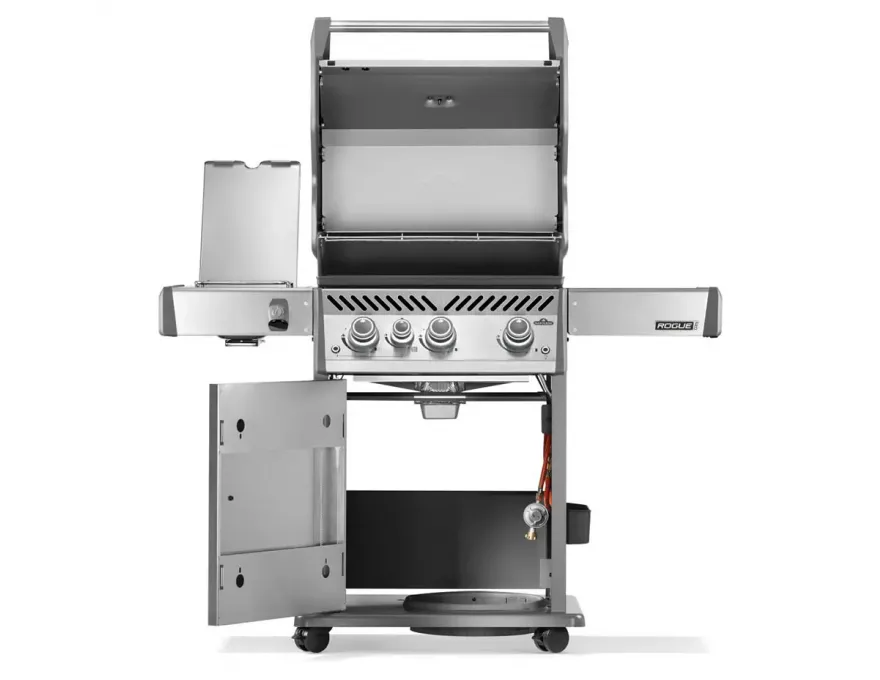Rogue PRO 425 Grill gazowy z palnikiem bocznym Sizzle Zone™, Stal Szlachetna - 2