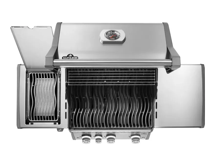 Rogue PRO 425 Grill gazowy z palnikiem bocznym Sizzle Zone™, Stal Szlachetna - 4
