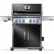 Rogue PRO-S 525 Grill gazowy z palnikiem rożna, palnikiem bocznym Sizzle Zone™ Czarny
