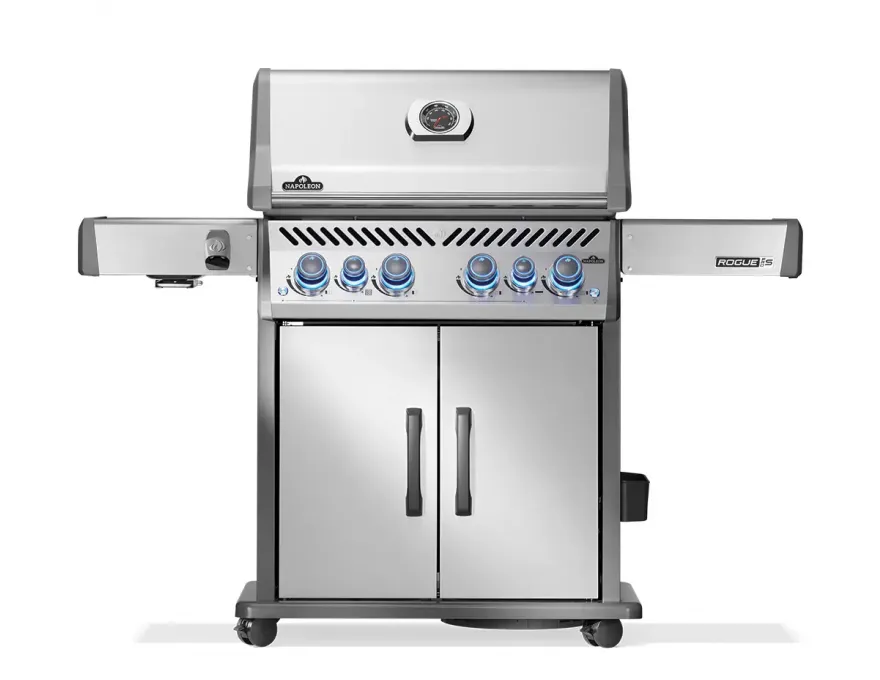 Rogue PRO-S 525 Grill gazowy z palnikiem rożna,  palnikiem bocznym Sizzle Zone™ Stal szlachetna