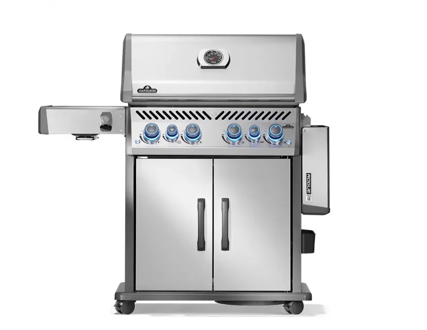 Rogue PRO-S 525 Grill gazowy z palnikiem rożna,  palnikiem bocznym Sizzle Zone™ Stal szlachetna - 3