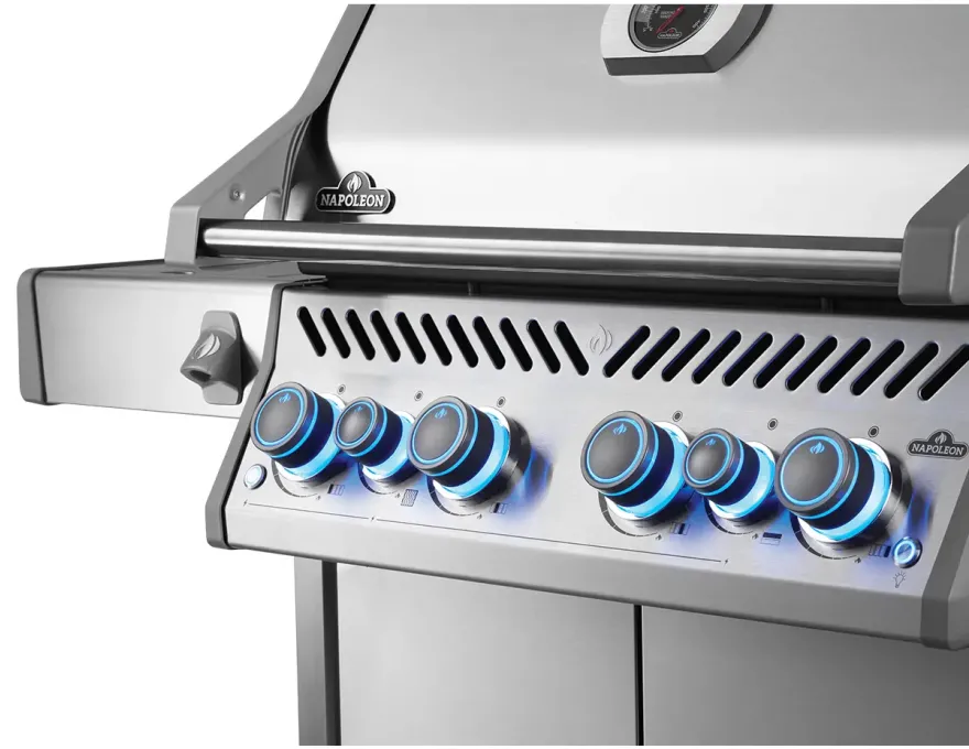 Rogue PRO-S 525 Grill gazowy z palnikiem rożna,  palnikiem bocznym Sizzle Zone™ Stal szlachetna - 5