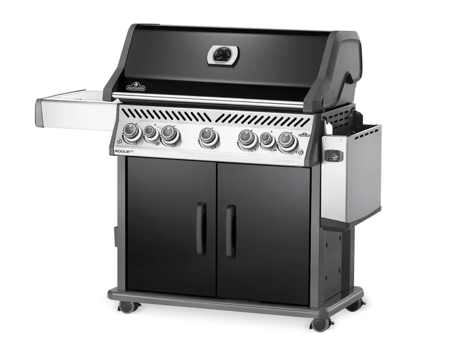 Rogue PRO-S 625 Grill gazowy z palnikiem rożna,  palnikiem bocznym Sizzle Zone™ Czarny - 2