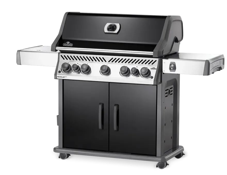 Rogue PRO-S 625 Grill gazowy z palnikiem rożna,  palnikiem bocznym Sizzle Zone™ Czarny - 3