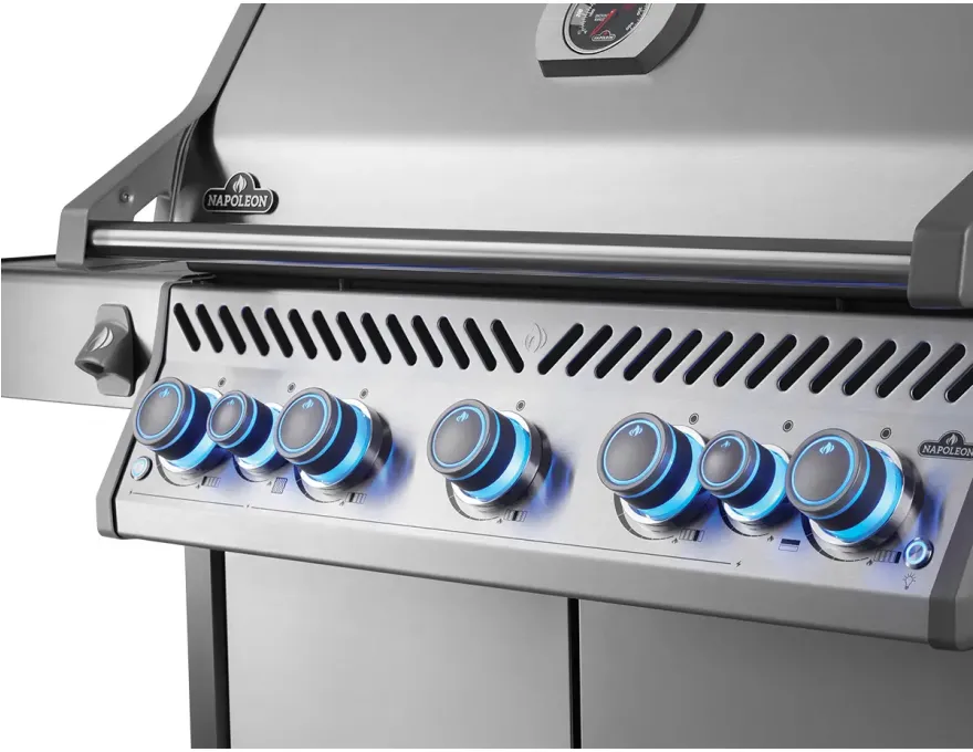 Rogue PRO-S 625 Grill gazowy z palnikiem rożna,  palnikiem bocznym Sizzle Zone™ Stal szlachetna - 4