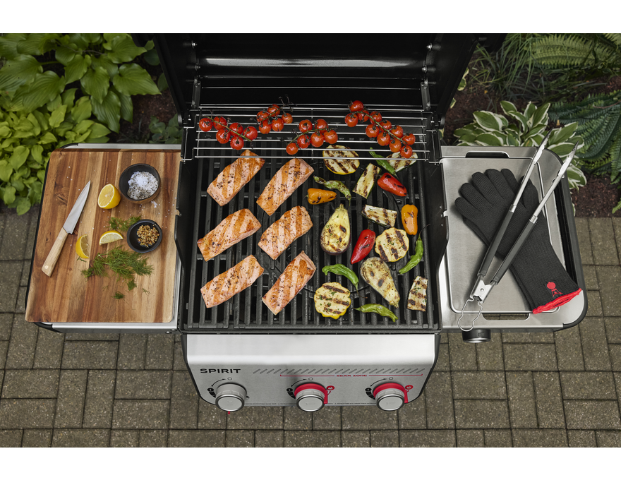 Grill gazowy Spirit EP-325, Czarny - 6