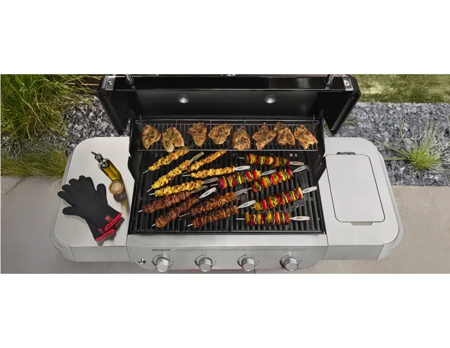 Grill gazowy Genesis E-415W, Czarny - 5