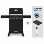 Grill gazowy Crown 410  Shadow + akcesoria (11242, 61935, 50945)