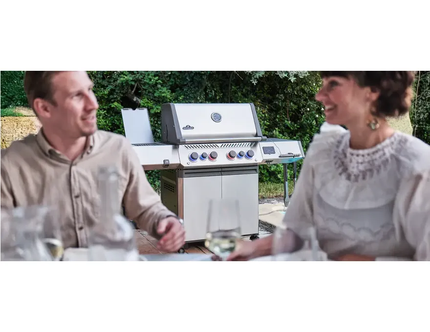 Grill gazowy Prestige 500 Connected RSIB Stal Szalachetna - 8