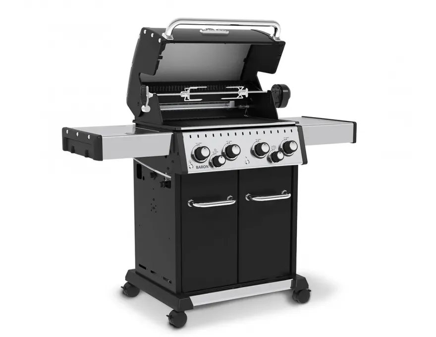 Grill gazowy Baron 490 IR z rożnem - 4