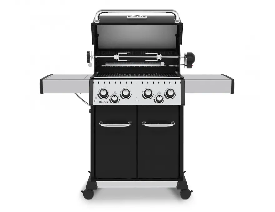 Grill gazowy Baron 490 IR z rożnem - 2