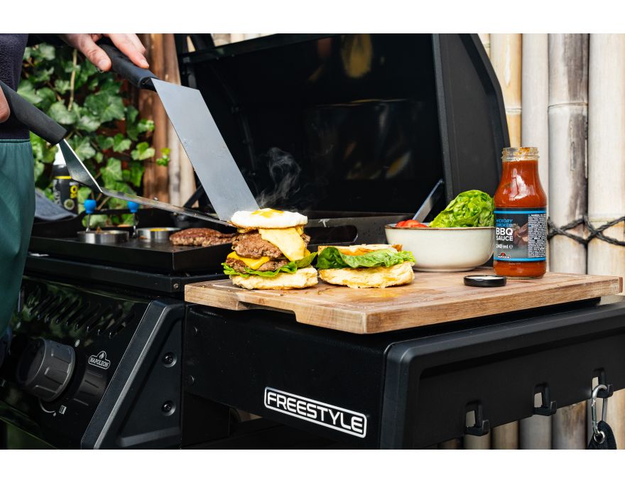 Grill gazowy plancha Freestyle 24 czarny - 7