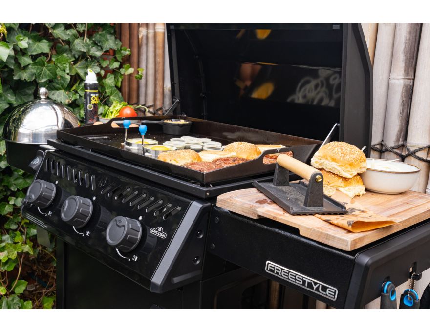 Grill gazowy plancha Freestyle 24 czarny - 6