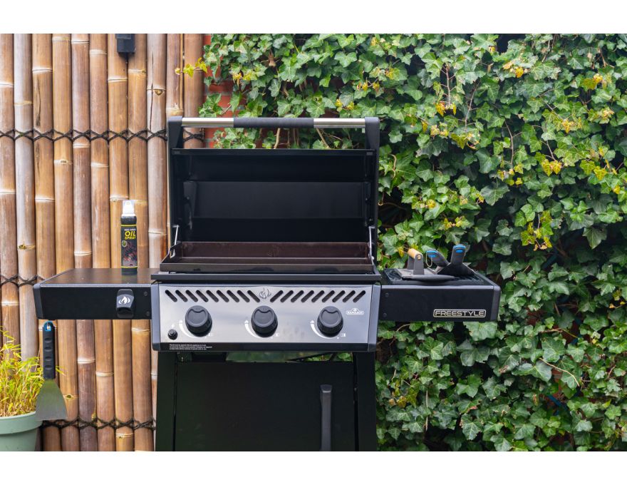Grill gazowy plancha Freestyle 24 czarny - 4
