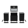 Zestaw grill gazowy + szafki: Baron 420 BI Wyspa - 2