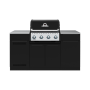 Zestaw grill gazowy + szafki: Baron 420 BI Wyspa
