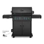 Rogue PRO-S 525 Grill gazowy z palnikiem rożna, palnikiem bocznym Sizzle Zone™ i rożnem, Czarny mat