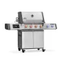 Grill gazowy Prestige PRO 500 z palnikiem rożna, palnikiem bocznym Sizzle Zone i rożnem, WiFi Stal Szlachetna - 2