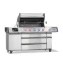 Grill gazowy Prestige PRO 665 z palnikiem rożna, palnikiem bocznym Sizzle Zone i rożnem i modułem do wędzenia, WiFi Stal Szlachetna - 5