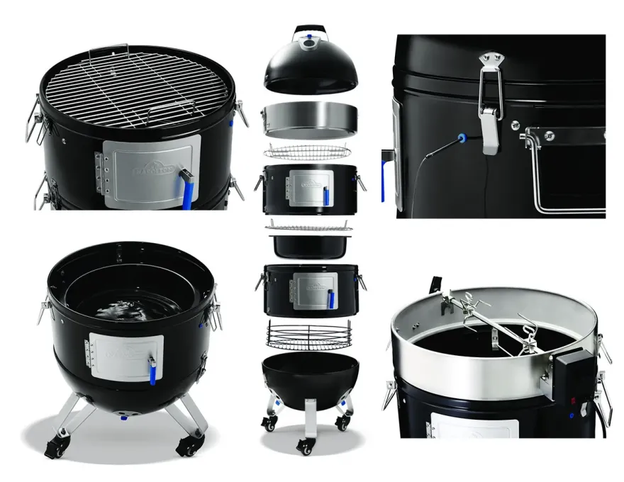 Wędzarnia grill węglowy Apollo 18 (47 cm) - 4