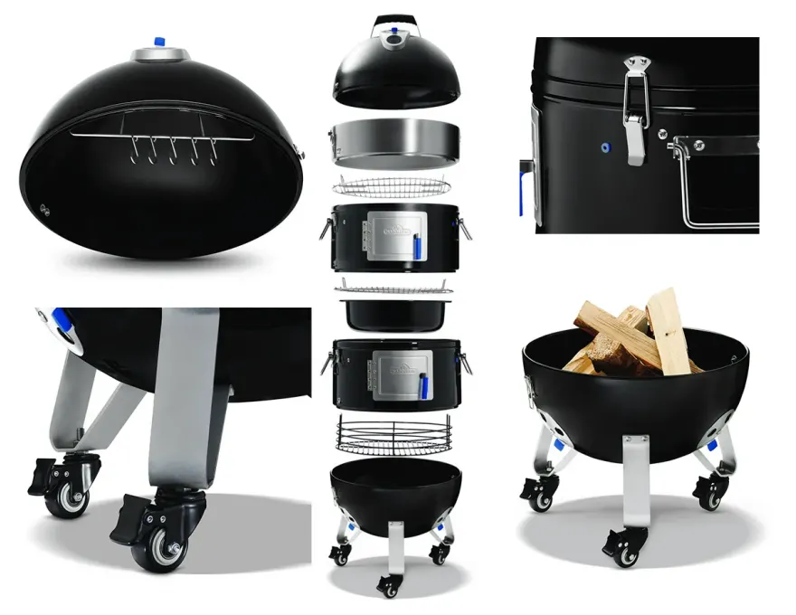 Wędzarnia grill węglowy Apollo 22 (57 cm) - 3