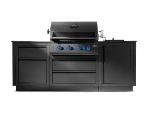 Kuchnia zewnętrzna grill gazowy OASIS™ 106, do zabudowy serii 700 32-cale czarny mat