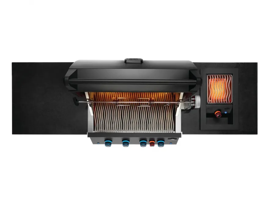 Kuchnia zewnętrzna grill gazowy OASIS™ 106, do zabudowy serii 700 32-cale czarny mat - 3