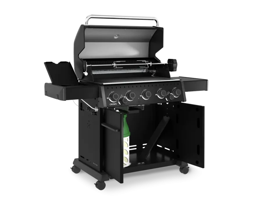Grill gazowy Crown 590 Shadow z rożnem - 3