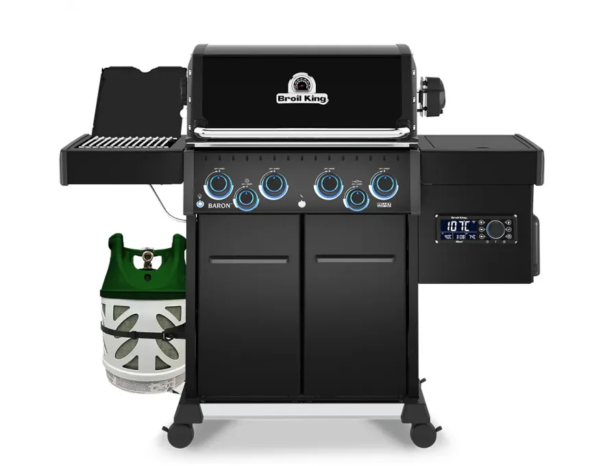 Grill gazowy Baron 490 IRX Shadow z rożnem - 3