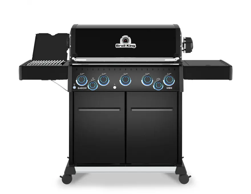 Grill gazowy Baron 590 IRX Shadow z rożnem