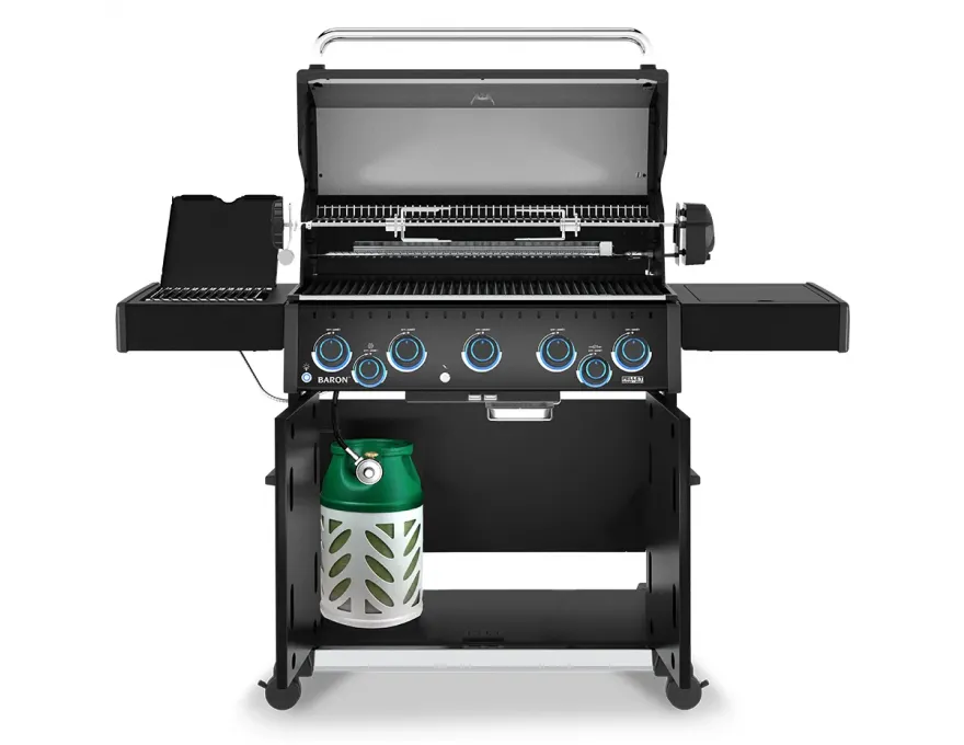Grill gazowy Baron 590 IRX Shadow z rożnem - 2