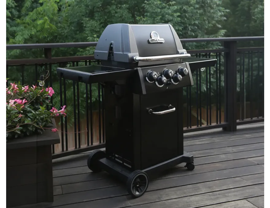 Grill gazowy Royal 390 Shadow z rożnem edycja specjalna + palnik IR - 8