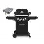 Grill gazowy Royal 390 Shadow z rożnem edycja specjalna + palnik IR
