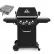 Grill gazowy Royal 390 Shadow z rożnem edycja specjalna + palnik IR