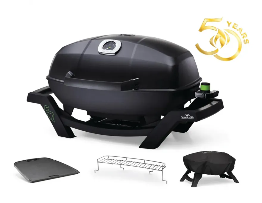 Grill elektryczny Travel Q Pro 285 E + Zestaw akcesoriów