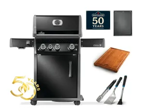 Rogue PRO 425 Grill gazowy z palnikiem bocznym Sizzle Zone™ + Zestaw akcesoriów