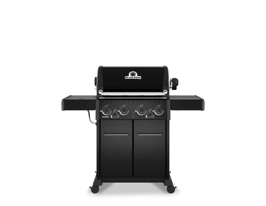 Grill gazowy Crown 490 Shadow z rożnem + akcesoria (11242, 61935, 50945) - 2