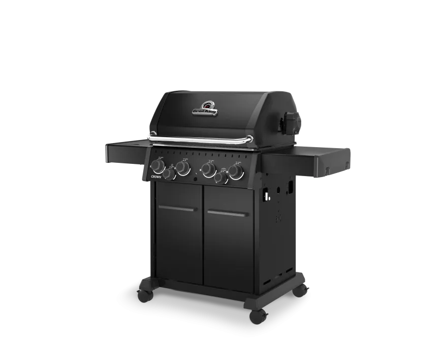 Grill gazowy Crown 490 Shadow z rożnem + akcesoria (11242, 61935, 50945) - 4
