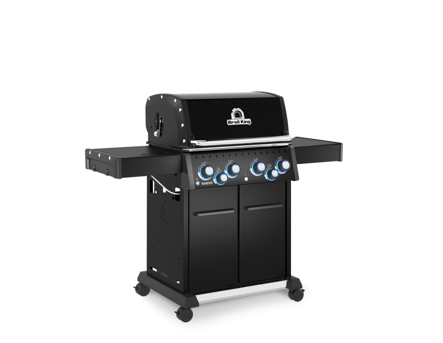 Grill gazowy Baron 490 IR Shadow z rożnem + pokrowiec gratis - 3