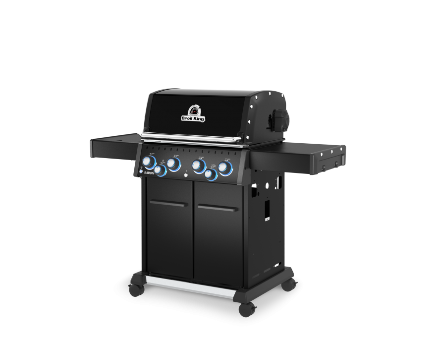 Grill gazowy Baron 490 IR Shadow z rożnem + pokrowiec gratis - 2