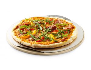 Kamień do grillowania pizzy 26 cm z nakładką