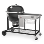 Summit Kamado S6, 61 cm, Czarny