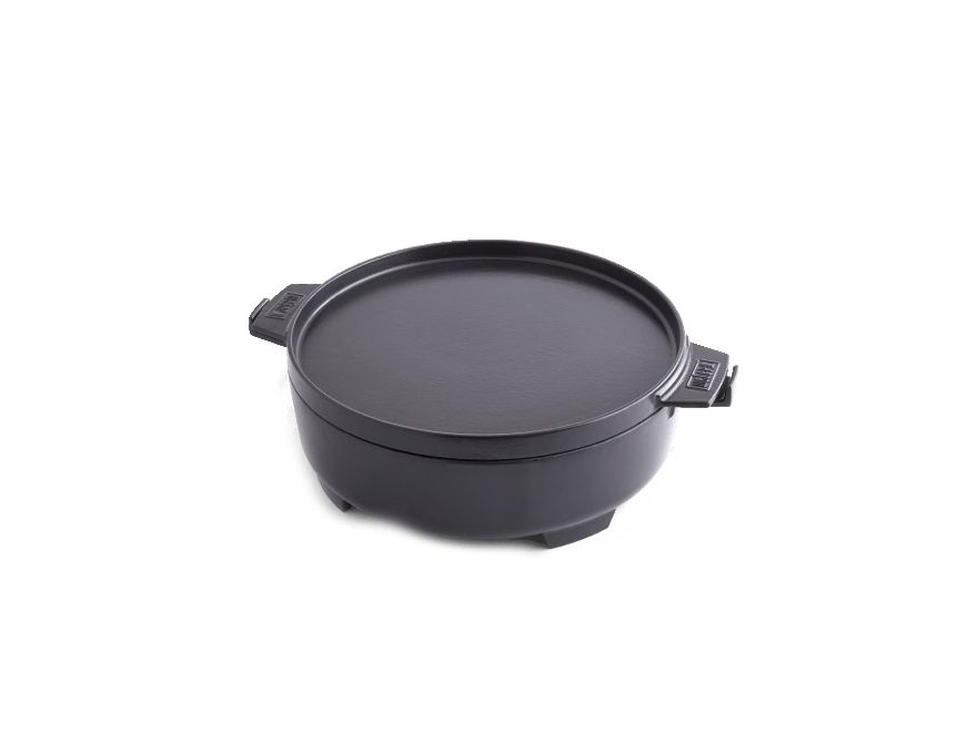 Żeliwny kociołek Dutch Oven 2 w 1 GBS