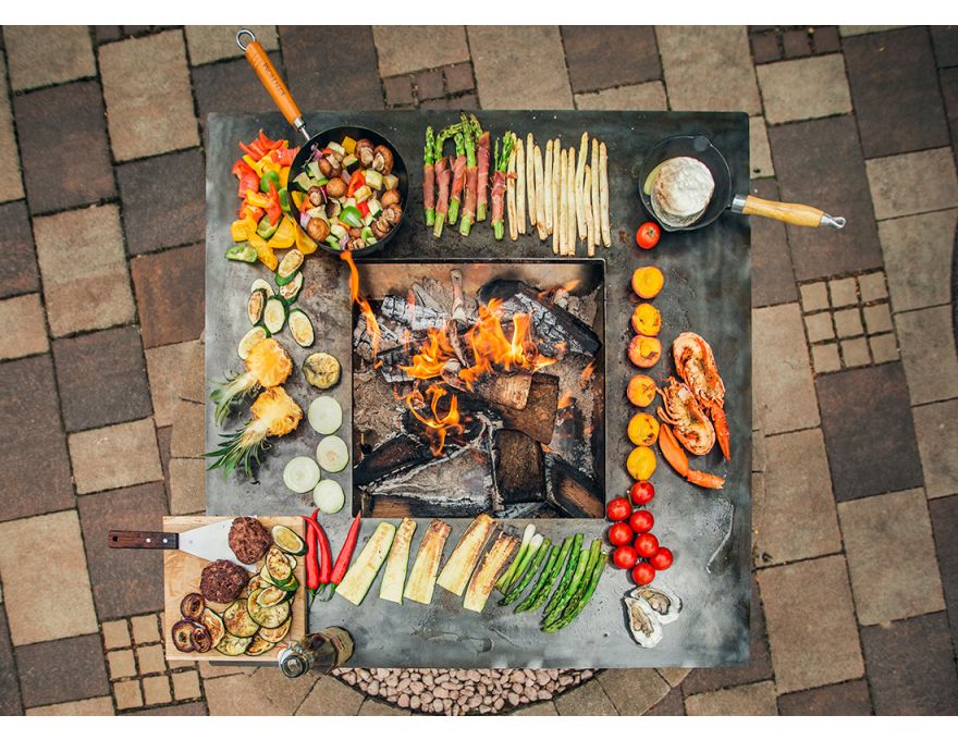 Palenisko Grillowe Premium Large Corten - 2