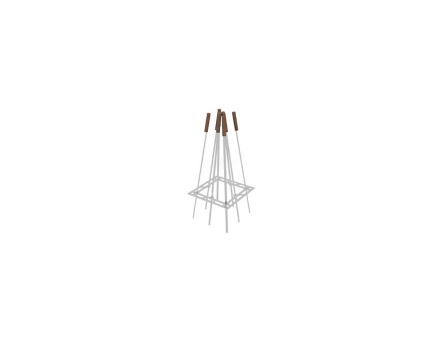Ruszt Brazylijski Churrasco Set Large