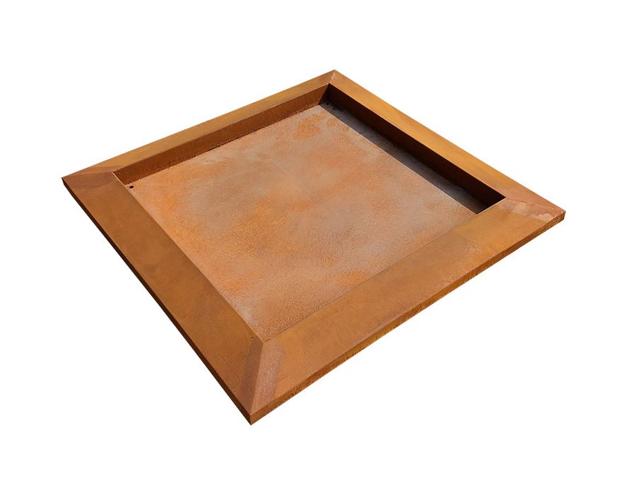 Platforma jezdna Premium Large Corten