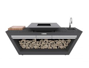 Kuchnia Grillowa Rolling Kitchen (zlewozmywak) Carbon