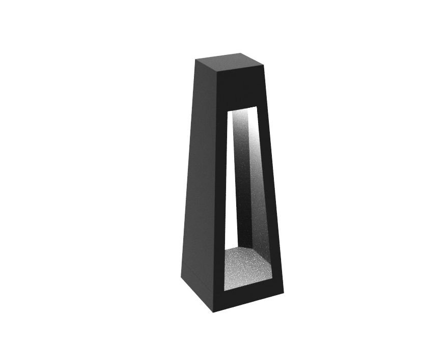 Lampa Bollard Mała Carbon